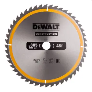 Dewalt DT1959 Stationary Construction Circular Saw Blade 305 x 30mm x 48T