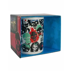 Squad Skull Ceramic Mug White (One Size)