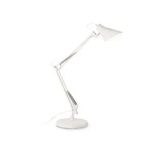 Luminosa Sally Adjustable Desk Task Lamp White