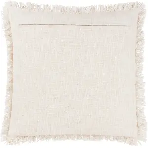 Yard Hara Woven Fringed Feather Filled Cushion