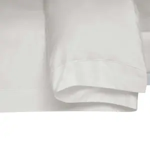 Belledorm 400 Thread Count Egyptian Cotton Oxford Duvet Cover Ivory (Superking)