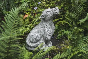 Mythical 'Terracotta Dragon' Stone Cast Ornament