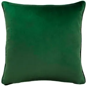 Evans Lichfield Festive Robin Repeat Piped Feather Filled Cushion