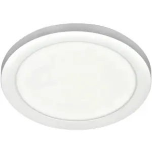 Indoor Lighting Wall and Ceiling Light 24W IP44 3x CCT Colour Changing - White