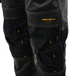 DeWalt Chester Grey & black Unisex Holster pocket trousers, W34" L31"