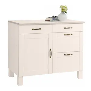 Flintwood 85cm Kitchen Pantry White