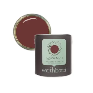 Earthborn Eggshell No. 17 Lady Bug, eco friendly water based wood work and trim paint, 750ml