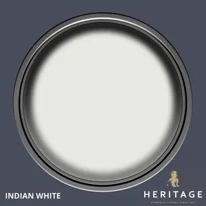 Dulux Trade Heritage Indian White Velvet matt Wall paint, 2.5L