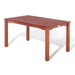 Rowlinson Willington Hardwood Rectangular Table 150cm