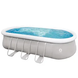 Avenli 20ft x 12ft x 48" Oval Above Ground Swimming Pool, Filter Pump & Accessories