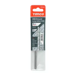 Timco - Ground Long Jobber Drills - HSS M2 (Size 6.0mm - 1 Each)