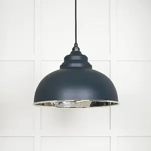 Smooth Nickel Harborne Pendant in Soot