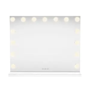 LED Bluetooth Mirror - 58 x 46cm