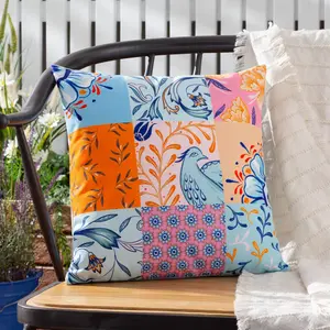 Azzar Indoor / Outdoor Square Throw Cushion Cover