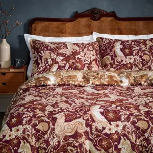 Paoletti Harewood Animal 100% Cotton Duvet Cover Set