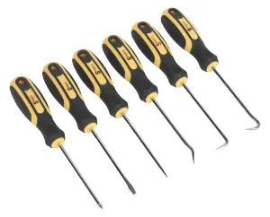 Sealey Mini Pick & Screwdriver Set 6pc S0774