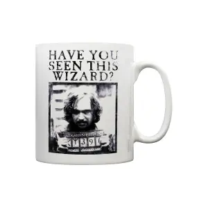 Harry Potter Wanted Mug Black/White (One Size)