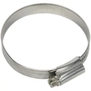 10 PACK Stainless Steel Hose Clip - 55 to 64mm Diameter - Hose Pipe Clip Fixing