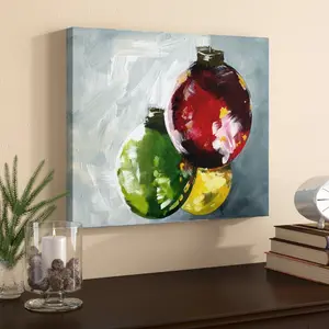 Ornaments 2 - Wrapped Canvas Painting 50.8cm H x 60.96cm W x 3.81cm D