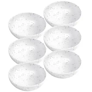 Purely Home Terrazzo Melamine Bowls - Set of 6