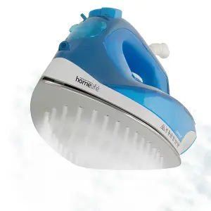 HomeLife 'Crest' 1600w Steam Iron - Stainless Steel Soleplate