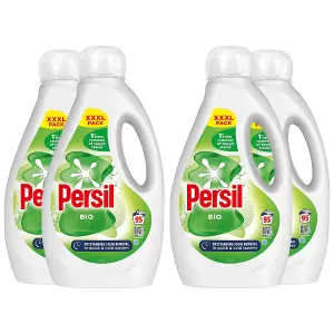 Persil XXXL Washing Liquid Detergent Bio Stain Removal 2.565L, 380 Washes, 4Pk