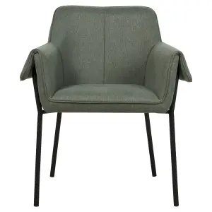 Armchair ARLA Fabric Dark Green