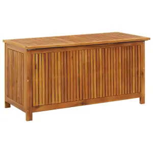 Berkfield Garden Storage Box 113x50x58 cm Solid Acacia Wood