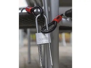 ABUS Mechanical 64TI/50mm TITALIUM™ Padlock Adjustable Shackle