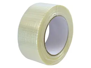 Faithfull 00025050TB6 Reinforced Crossweave Tape 50mm x 50m FAITAPECROSS