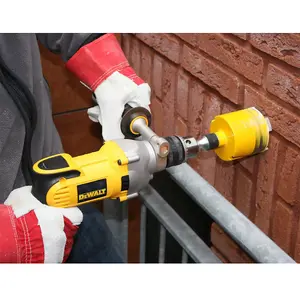 Dewalt D21570K Dry Diamond Core Drill Rotary Percussion 110v + 7PC Electricians