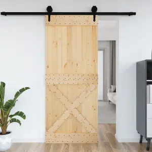 Berkfield Door NARVIK 95x210 cm Solid Wood Pine