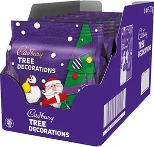 Cadbury Chocolate Tree Decorations 72G (Box Of 6) 3683