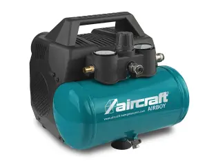 Aircraft AIRBOY 131 Air Compressor Oil Free 6ltr 8 bar 600w 240v