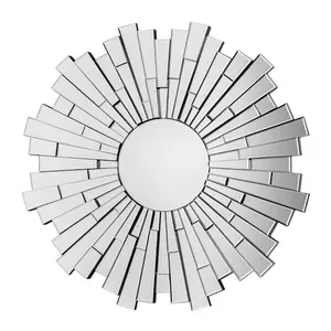 Interiors by Premier Glitzy Circular Wall Mirror