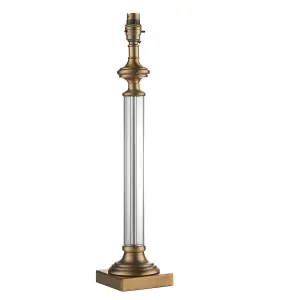 Luminosa Avebury Base Only Table Lamp Antique Brass