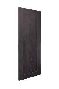 Internal Laminate Umber Grey Salerno Fire Door  - 2040 x 726 x 44mm