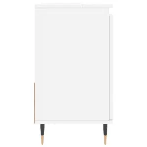 Berkfield Bathroom Cabinet White 65x33x60 cm Engineered Wood