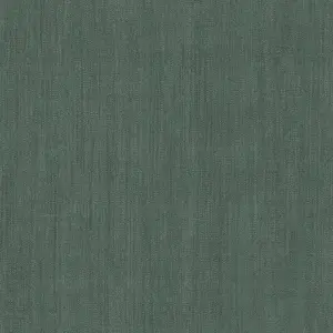 Galerie Shades of Colour Rich Green Textile Textured Wallpaper