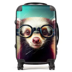 Ferret Splashart Suitcase - Cabin