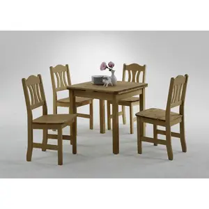 Kristel Solid Wood Dining Chair (Set of 2) Leach-coloured