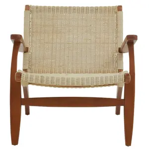 Interiors by Premier Java Woven Chair in Natural Rattan