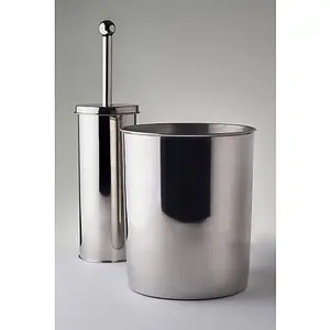 OurHouse SR25002 Toilet Brush & Bin Chrome