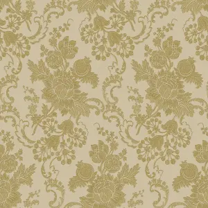 Galerie Italian Classics 4 Gold Floreale Embossed Wallpaper