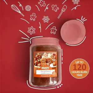 Airpure Scented Candle Jar Gingerbread Fragrance 510gm x 3