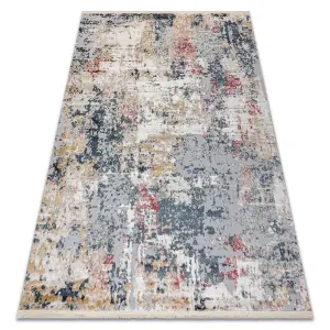 DISTIN 0123A pink / powder / white modern carpet - Abstraction, vintag 160x230 cm