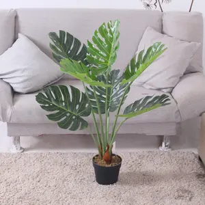 Oypla Artificial Monstera Plant 85cm Indoor Outdoor Decoration