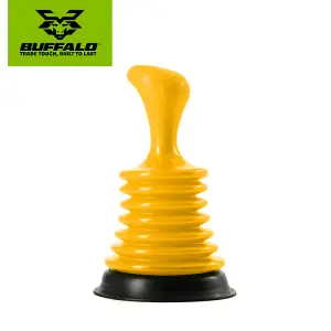 Buffalo Mini Sink & Basin Plunger Yellow