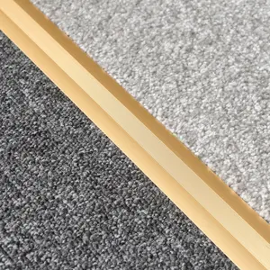 Anodised aluminium z edge carpet profile door floor bar trim 1000mm x 35mm c69 gold