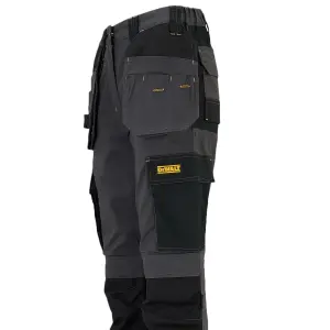 DeWalt Roseville Black & grey Women's Trousers, Size 12 L29"